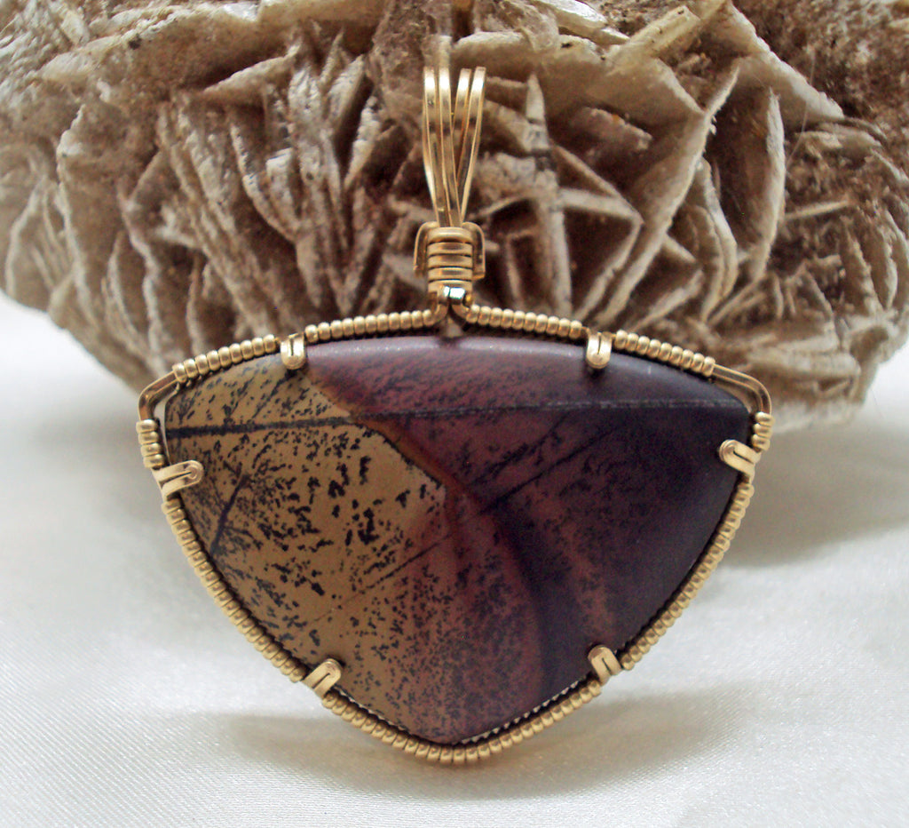 Indian Paint Stone in Gold -- FallDreams