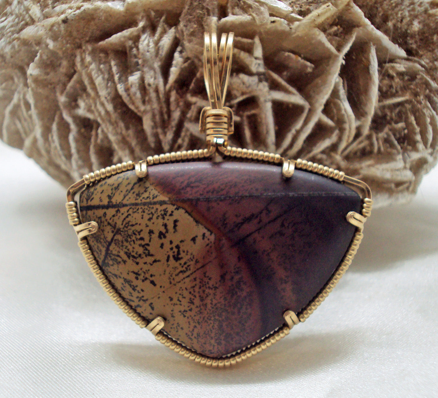 Indian Paint Stone in Gold -- FallDreams