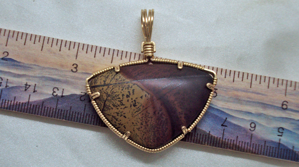 Indian Paint Stone in Gold -- FallDreams