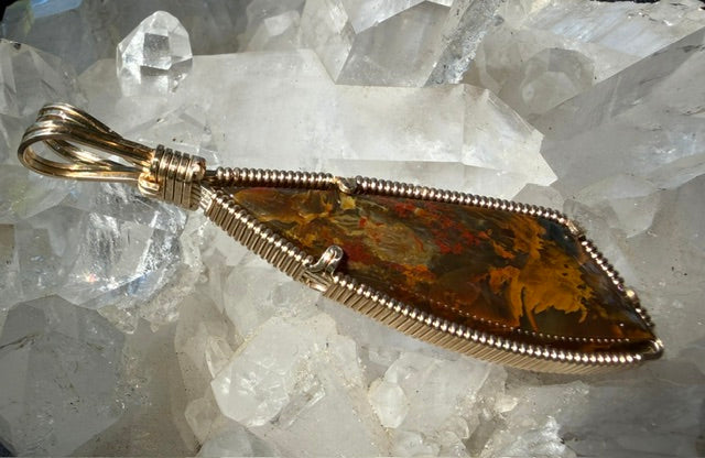 Morrisonite in Gold -- FlameOn