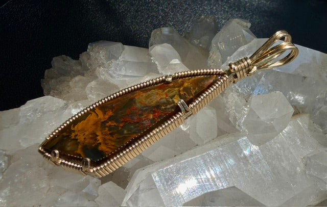Morrisonite in Gold -- FlameOn