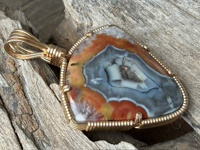 Roar -- Puma Agate in Gold