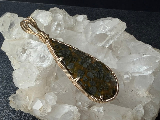Marcasite & Agate in Gold -- Pieces