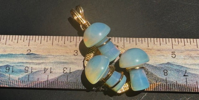 Aquamarine in Gold -- Shroomin