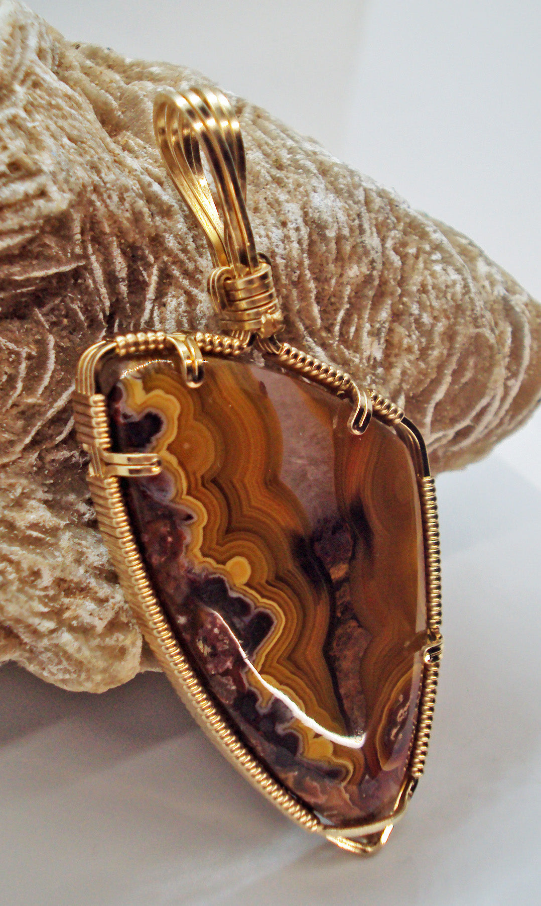 Condor Agate in Gold -- TheCondor