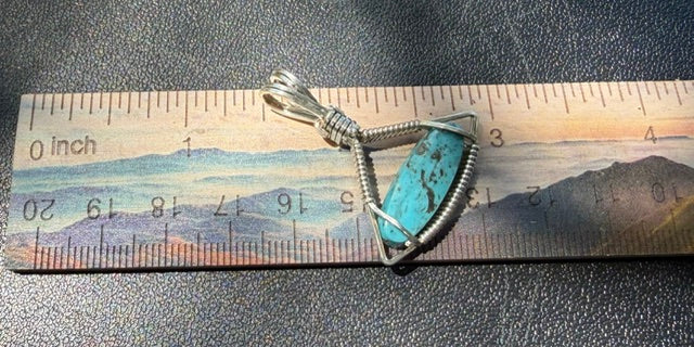 Kingman Ceremonial Turquoise in SIlver -- TheTurk