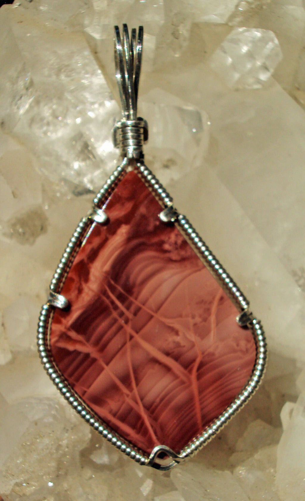 Imperial Jasper in Silver -- RainDance