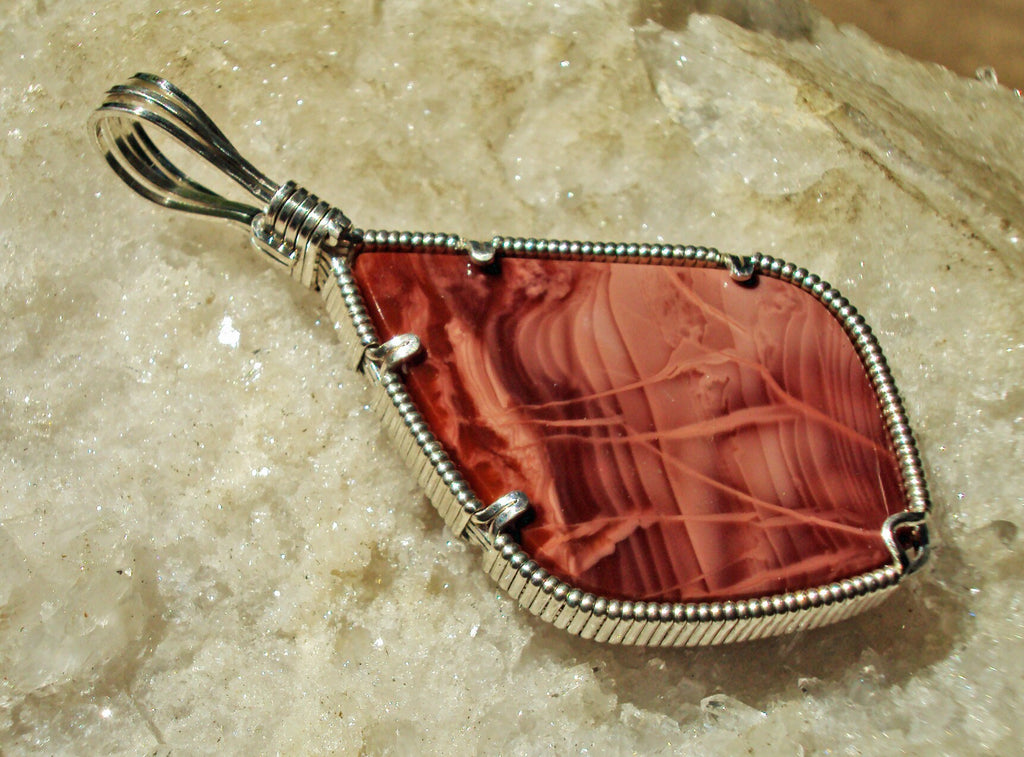 Imperial Jasper in Silver -- RainDance