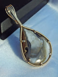 Priday Plume Agate in Gold -- DuneShower