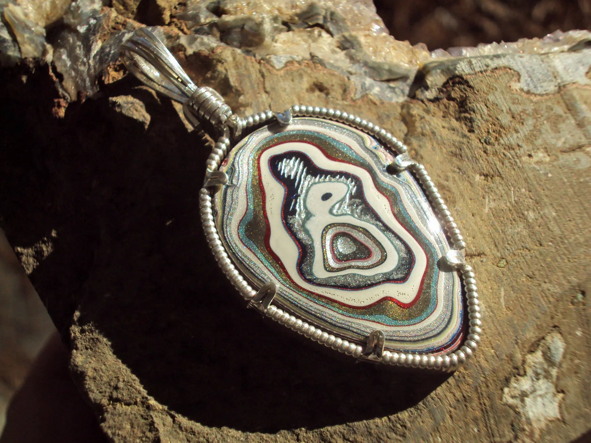 Fordite in Silver -- ThePresence