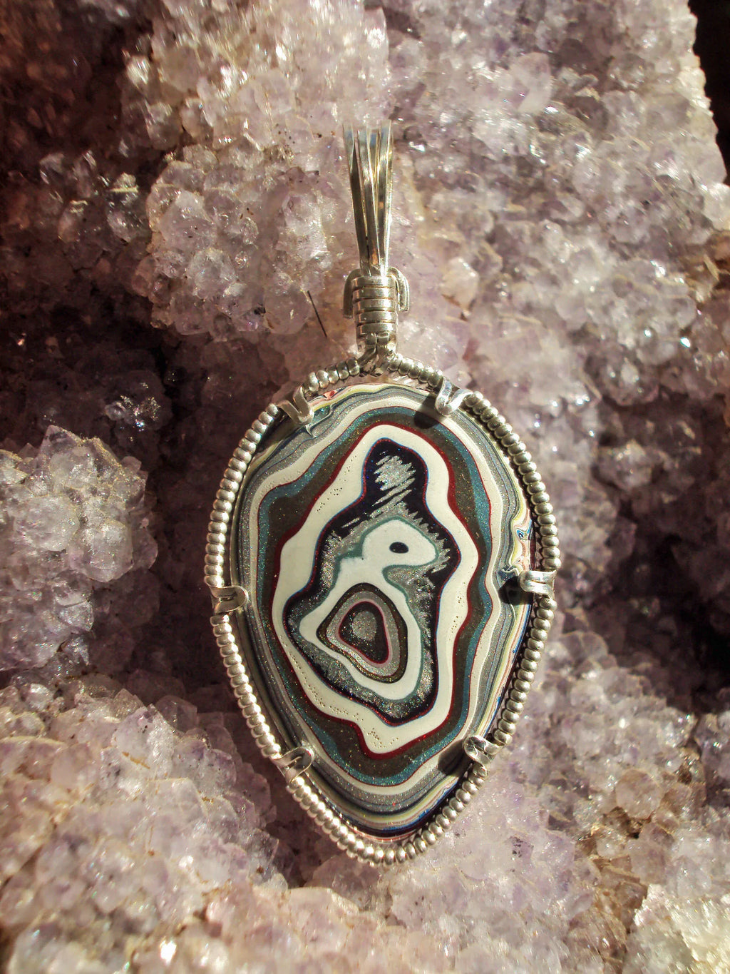 Fordite in Silver -- ThePresence