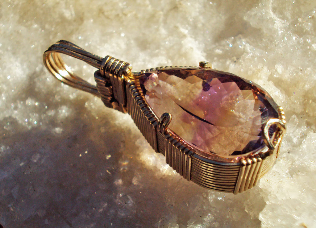 Ametrine in Gold -- MasterBlaster