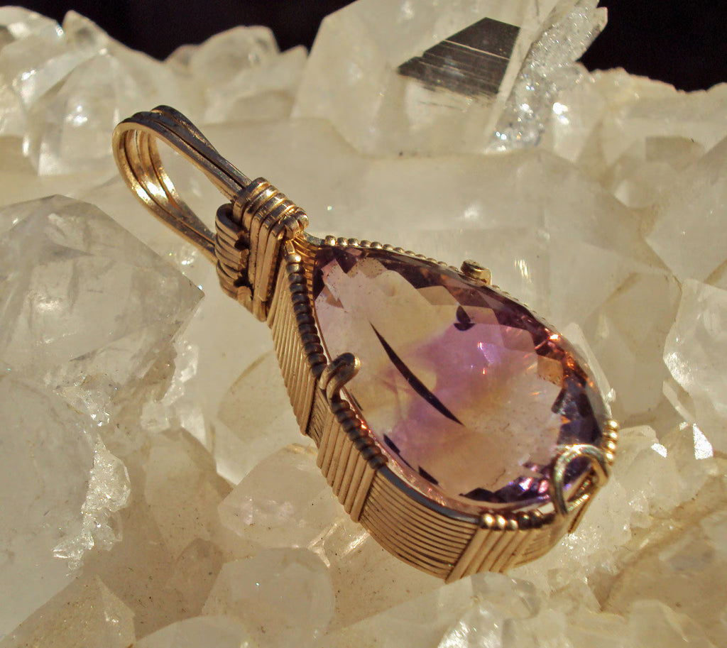 Ametrine in Gold -- MasterBlaster