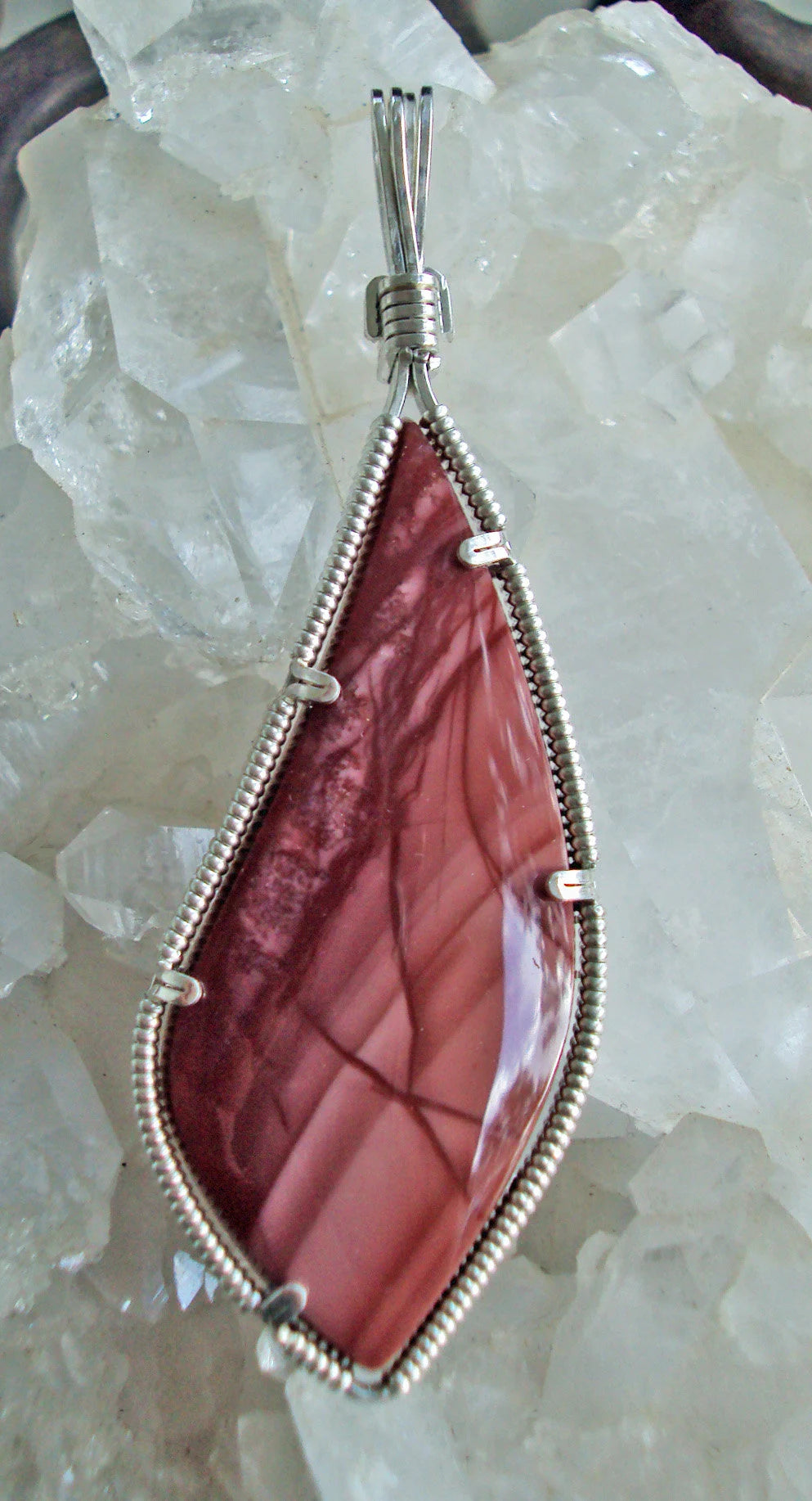 Imperial Jasper in Silver -- FaithKepper