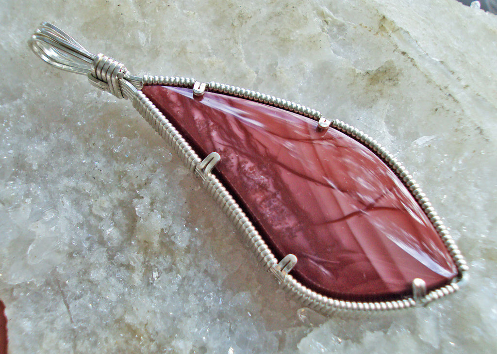 Imperial Jasper in Silver -- FaithKepper