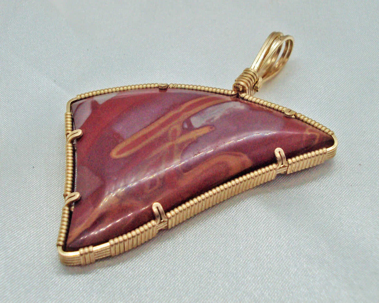 Noreen Jasper in Gold -- FlamingHorse